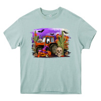 Arona Halloween tractor Heavy Core Tee - RanaPortraitStore