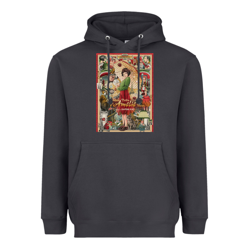 Amelie 2001 Movies Poster Heavyweight Hoodie by trangStudio | Teevron