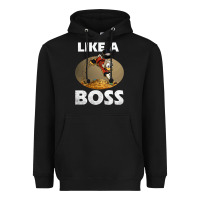 Like A Boss Duck Tales Art Gift For Fans Heavyweight Hoodie | Teevron