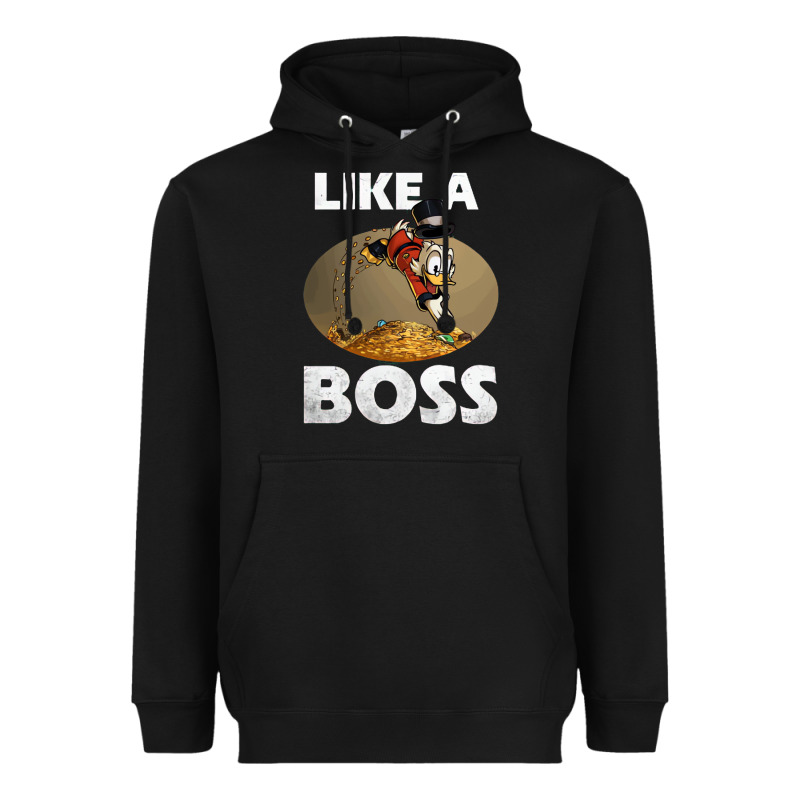 Like A Boss Duck Tales Art Gift For Fans Heavyweight Hoodie by trangStudio | Teevron