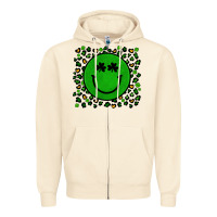 Sandshell st patrick s day artiststas Zipper Hoodie - Artiststas