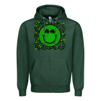 Sports Green st patrick s day artiststas Zipper Hoodie - Artiststas