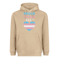 Mushroom proud trans ally transgender Heavyweight Hoodie - trangStudio