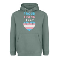 Sage proud trans ally transgender Heavyweight Hoodie - trangStudio