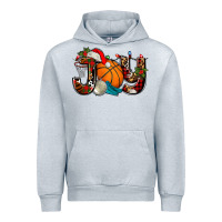 Heather Grey joy with basketball and santa's hat Urban Hoodie - AdoDesignShop