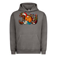 Pigment Tornado joy with basketball and santa's hat Urban Hoodie - AdoDesignShop