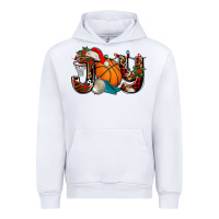 White joy with basketball and santa's hat Urban Hoodie - AdoDesignShop