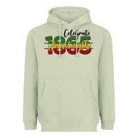 Matcha celebrate juneteenth1865 Heavyweight Hoodie - BarkalooDesign