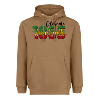 Toasted Coconut celebrate juneteenth1865 Heavyweight Hoodie - BarkalooDesign