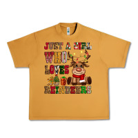 Peanut Butter just a girl who loves reindeers Urban Heavy Tee - CowGirlArtShop