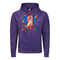 Cloud Purple Autism Mom Vintage Hoodie - CowGirlArtShop