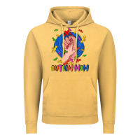 Vintage Mustard Autism Mom Vintage Hoodie - CowGirlArtShop
