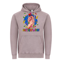 Vintage Zinc Autism Mom Vintage Hoodie - CowGirlArtShop