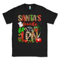 Black santa's favorite lpn Classic Tee - texasbilliewilder