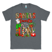 Charcoal Heather santa's favorite lpn Classic Tee - texasbilliewilder
