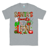 Heather Grey santa's favorite lpn Classic Tee - texasbilliewilder
