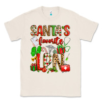 Natural santa's favorite lpn Classic Tee - texasbilliewilder