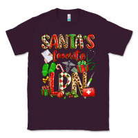 Plum santa's favorite lpn Classic Tee - texasbilliewilder