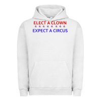 Pigment Lunar Rock Elect A Clown Expect A Circus Political Urban Hoodie - trangStudio