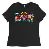 Black summer looks good on me Ladies Tee - NancyCooperArtShop