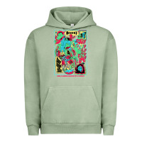 Pigment Oil Green Special Present King Gizzard And The Lizard Wizard Cute Graphic Gifts Urban Hoodie - trangStudio