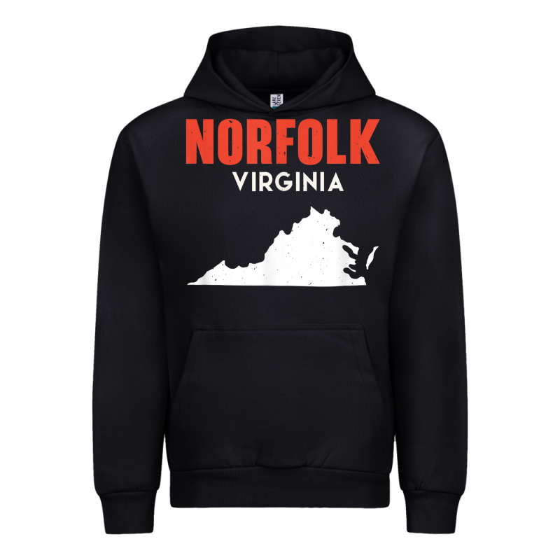 Norfolk Virginia Usa State America Travel Virginian Urban Hoodie by trangStudio | Teevron