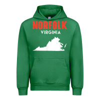 Emerald norfolk virginia usa state america travel virginian Urban Hoodie - trangStudio