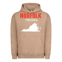 Pigment Burro norfolk virginia usa state america travel virginian Urban Hoodie - trangStudio