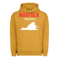 Pigment Peanut Butter norfolk virginia usa state america travel virginian Urban Hoodie - trangStudio