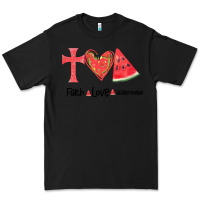 Black Faith Love Watermelon Premium Tee - Bettercallsaul