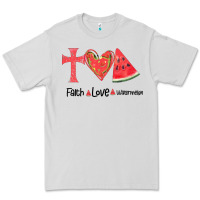 Dove Grey Faith Love Watermelon Premium Tee - Bettercallsaul