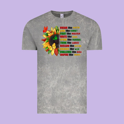 Dream Like Martin Juneteenth Vintage Tee Designed By Cowgirlartshop