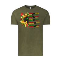 Vintage Olive dream like martin juneteenth Vintage Tee - CowGirlArtShop