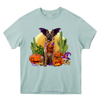 Arona Halloween german shepherd Heavy Core Tee - RanaPortraitStore