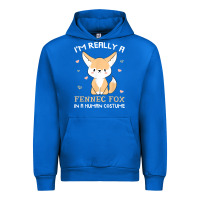 Cobalt i'm really a fennec fox in a human costume funny gift t shirt Urban Hoodie - trangStudio