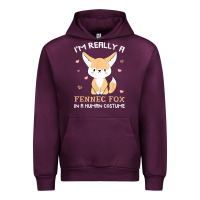 Mauve Wine i'm really a fennec fox in a human costume funny gift t shirt Urban Hoodie - trangStudio