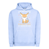 Pigment Grape Ice i'm really a fennec fox in a human costume funny gift t shirt Urban Hoodie - trangStudio