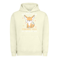 Pigment Pistachio i'm really a fennec fox in a human costume funny gift t shirt Urban Hoodie - trangStudio