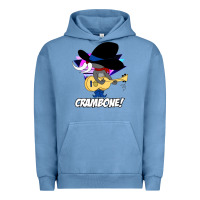 Pigment Pebble Blue uncle pecos crambone retro 80s Urban Hoodie - trangStudio
