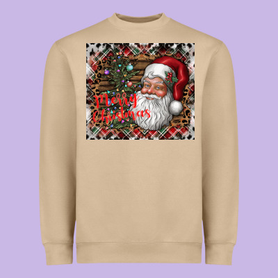 Merry Christmas Heavyweight Sweatshirt Designed By Cowhidedigitalart
