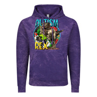 Cloud Purple Autism Rex Vintage Hoodie - CowGirlArtShop