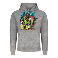 Cloud Rock Autism Rex Vintage Hoodie - CowGirlArtShop
