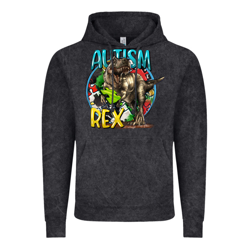 Autism Rex Vintage Hoodie by CowGirlArtShop | Teevron