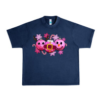 Navy pink christmas Urban Heavy Tee - CowGirlArtShop
