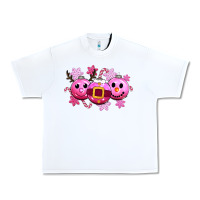 White pink christmas Urban Heavy Tee - CowGirlArtShop