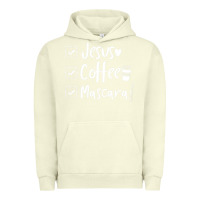 Pigment Pistachio Checklist Jesus Coffee Mascara Urban Hoodie - trangStudio