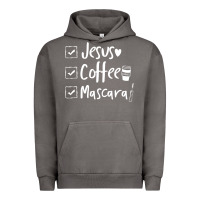 Pigment Tornado Checklist Jesus Coffee Mascara Urban Hoodie - trangStudio