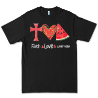 Black Faith Love Watermelon Premium Tee - Bettercallsaul