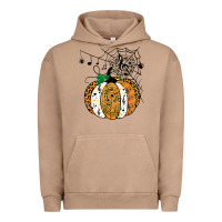 Pigment Burro halloween pumpkin music symbols music teacher halloween t shirt copy Urban Hoodie - trangStudio