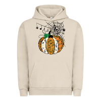 Pigment French Oak halloween pumpkin music symbols music teacher halloween t shirt copy Urban Hoodie - trangStudio